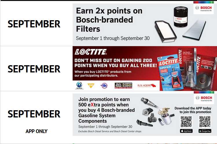 September eXtra Promotions